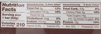 Rxbar Protein Bar Chocolate Peanut Butter, 1.83 Oz | bike-handlebars