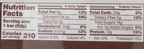 Rxbar Protein Bar Chocolate Peanut Butter, 1.83 Oz | bike-handlebars