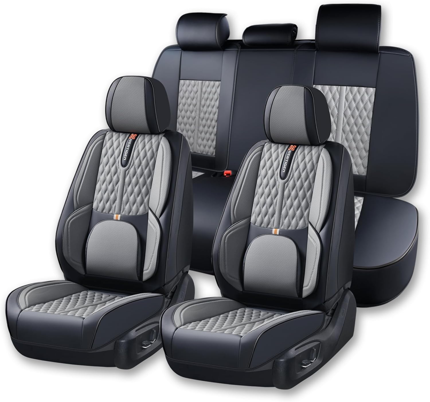 Car Seat Covers for Lexus ES330 (2004-2006),Luxurious Leather, Water-Resistant and Abrasion-Resistant,5-Seat Full Set, Seats,Protect and Upgrade Interiors,Airbag Compatible