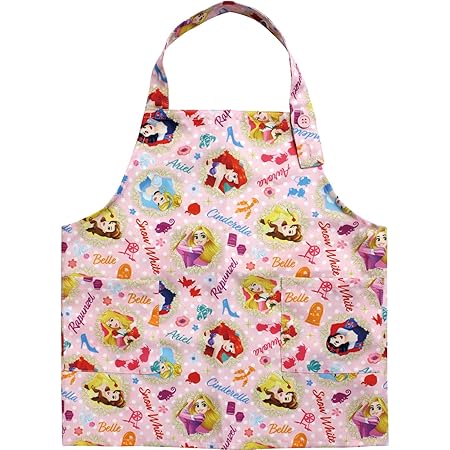 Amazon ディズニー Disney キャラクター シリーズ 子供用 エプロン 腕カバー 三角巾 Set Small Princesses 並行輸入品 エプロン オンライン通販