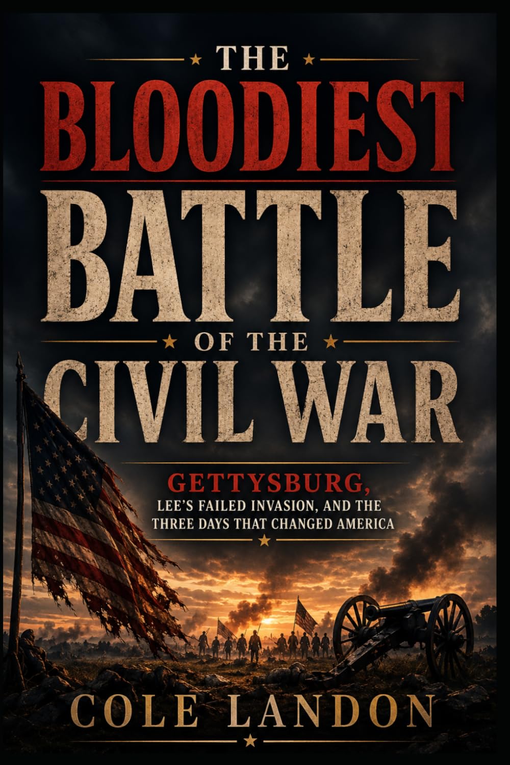 The Bloodiest Battle of the Civil War: Gettysburg, Lee’s Failed Invasion, and the Three Days That Changed America
