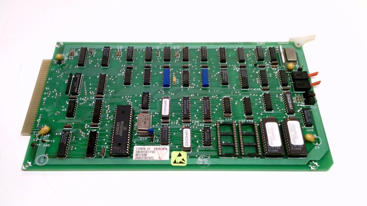 Fisher Rosemount Dh6001x1-Fa3, Mpu/ROM Memory Card 39A3150x022 Dh6001x1-Fa3