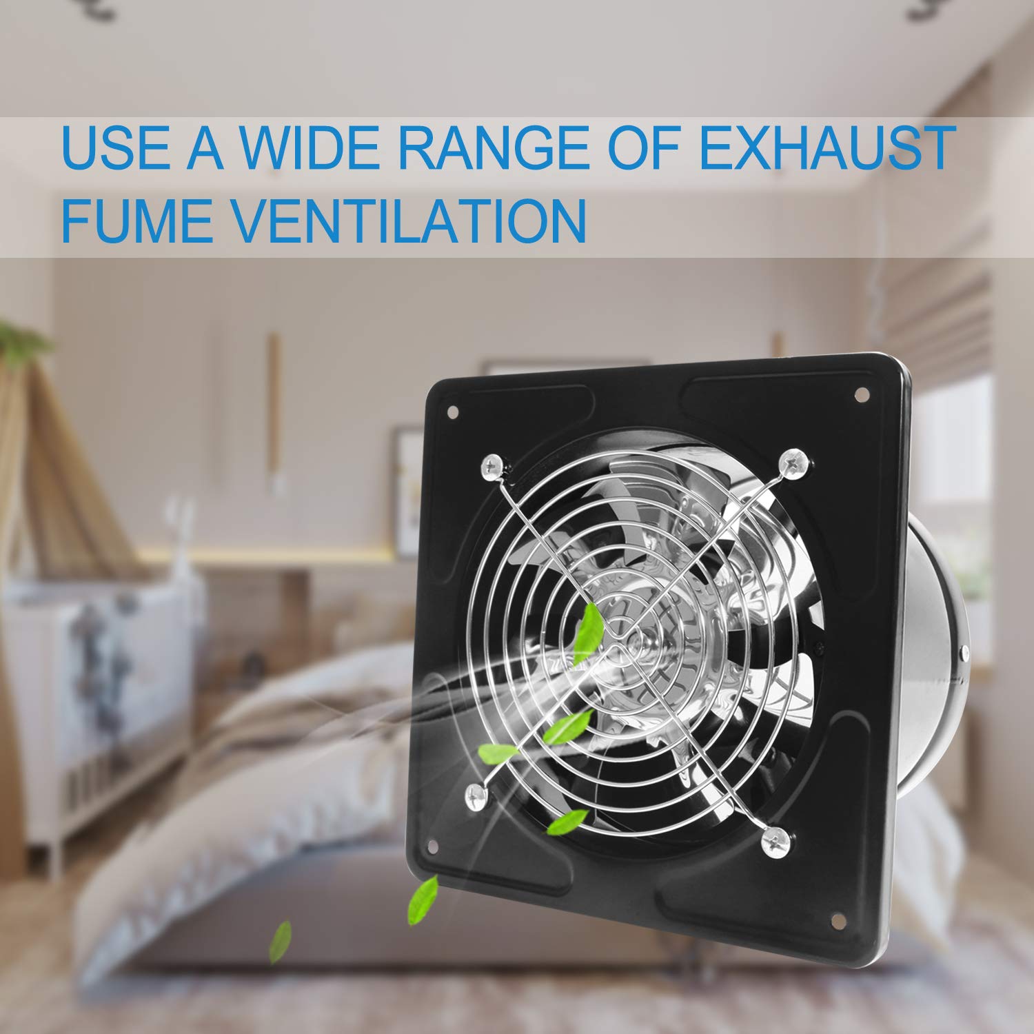 Buy HG Power ThroughtheWall Ventilation Fan High CFM 6 Inch Exhaust