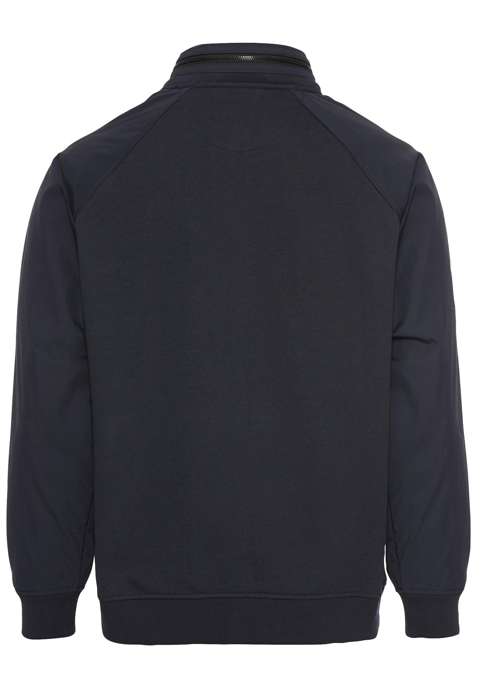 camel active Męska bluza z zwijanym kapturem, granatowy, 5XL