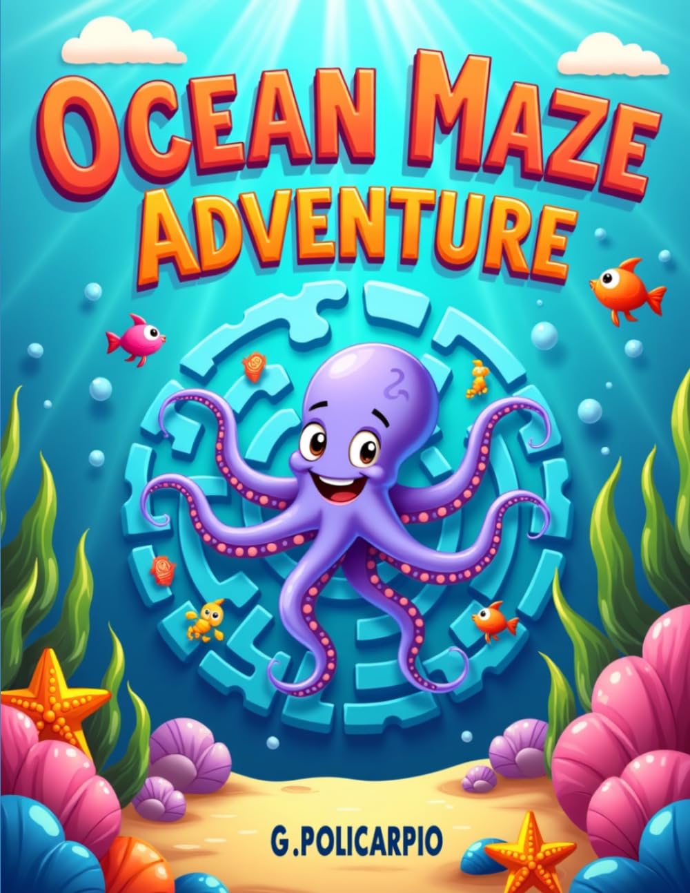 Ocean Maze Adventure: Fun Sea Puzzles for Kids