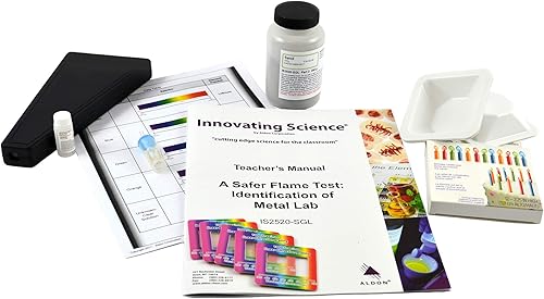 Innovating Science Una prueba de llama más segura: identificación de metales - Identificación de elementos que emiten llamas de colores por