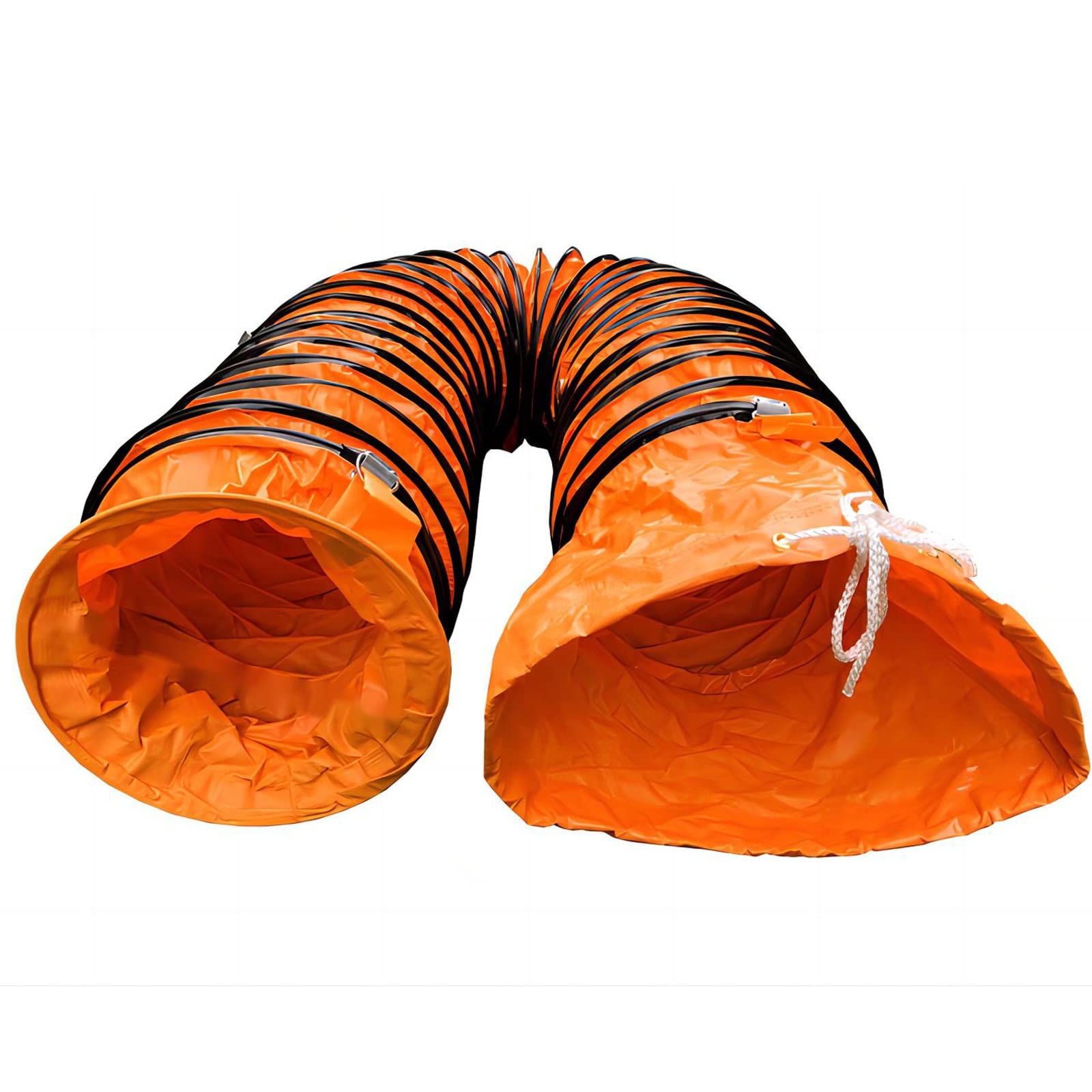 10/14 / 18 Zoll Luft Ventilator 16.5/33 Füße Lange Flexible Kanal Multi-Zweck Teleskop Luftkanal Schläuche Nahtlose Einteiliges ing für Abluftventilator