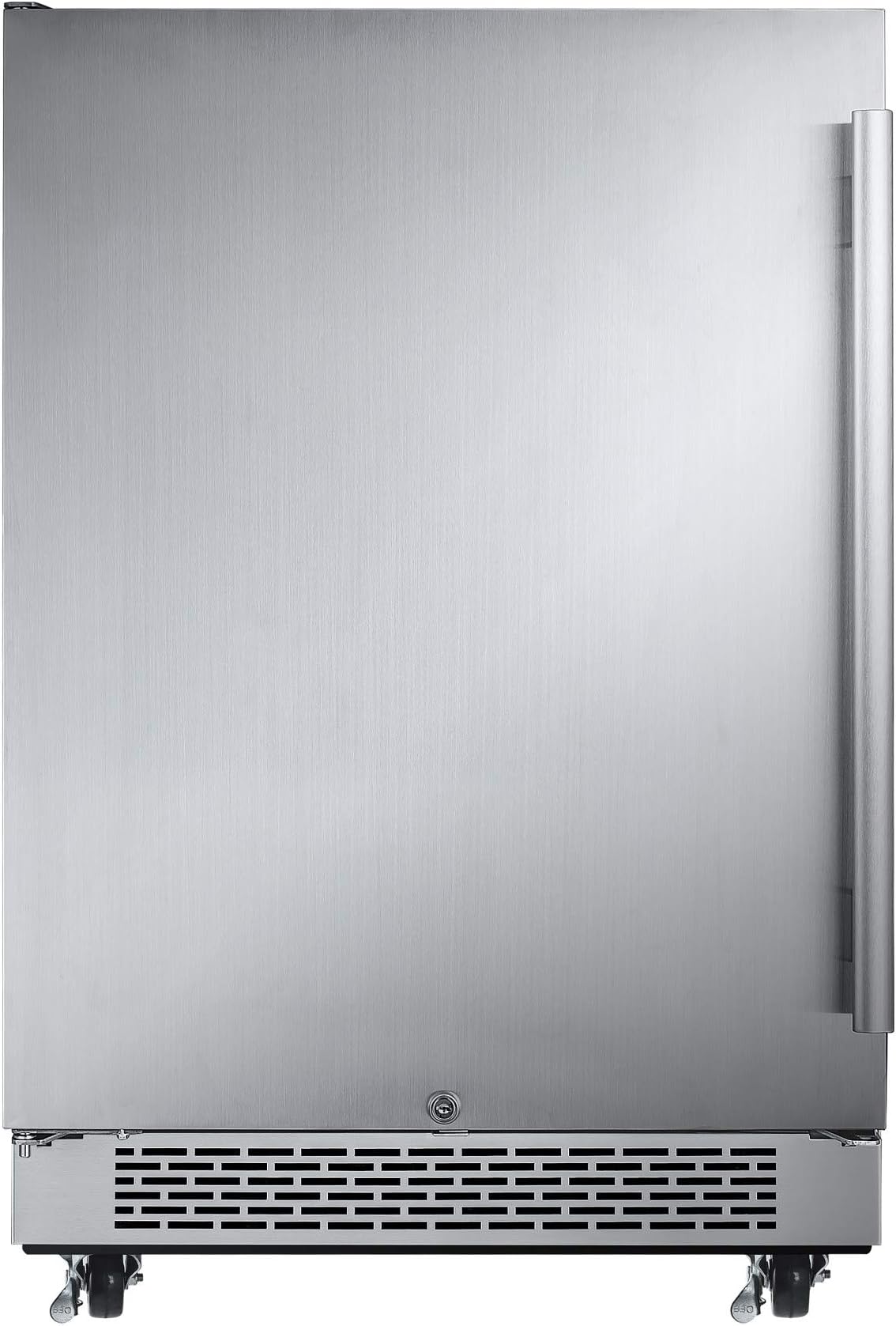 Avallon 5.5 Cu Ft 24" Outdoor Built-In Refrigerator - Left Hinge