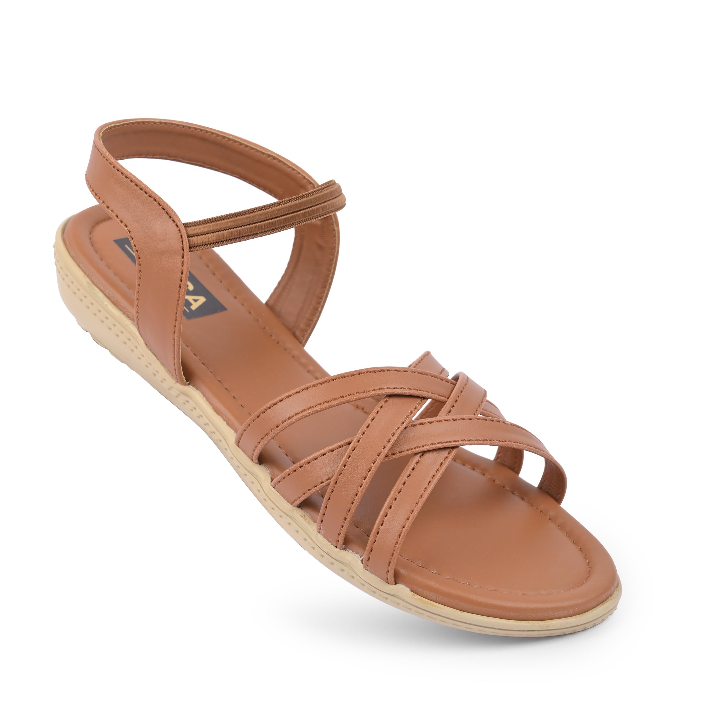 Women Girls Fashion Straps - Flats - Sandals (SD1507)-picture-10