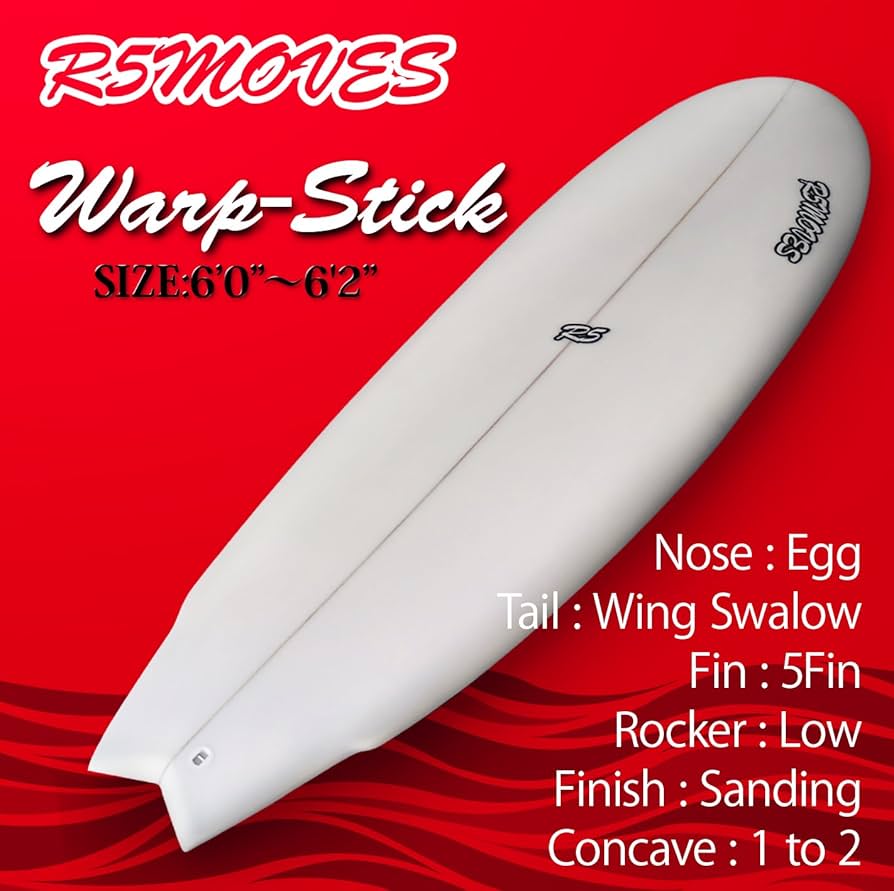 R5moves サーフボード Amazon | R5MOVES サーフボード ショート Sick-Stick All Best 6