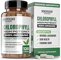 Vista 11 de Benevolent Nourishment - suplemento de clorofila, desintoxicación y apoyo inmunológico, desodorante interno - gotas líquidas, sabor natural a menta