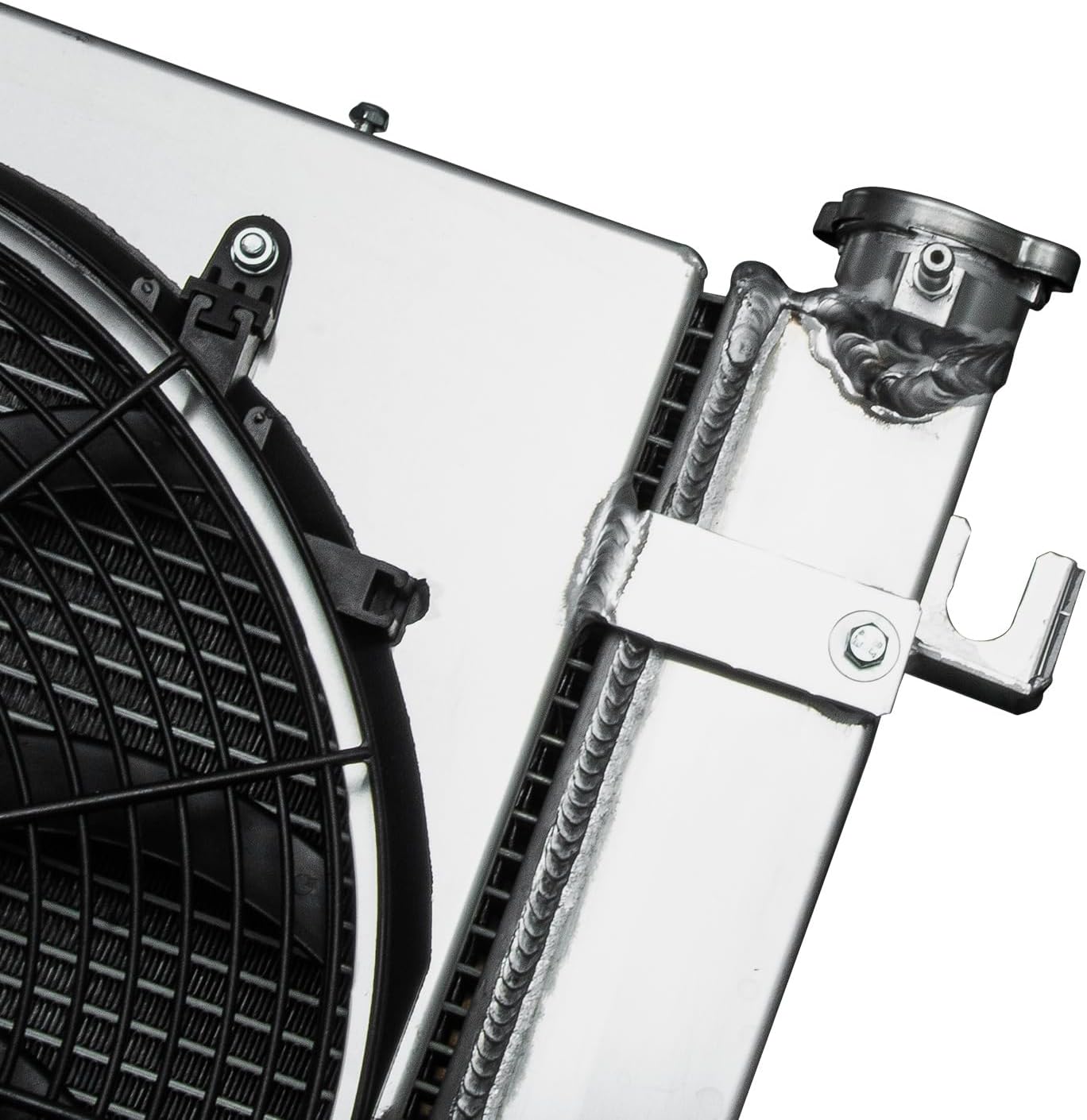1 Row Core Aluminum Radiator For 1994-2002 Dodge Ram 2500 3500 5.9L Diesel Cummins Radiador Automotive Replacement CU1553 Radiators Shroud Fan Relay Kit
