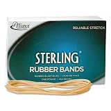 Alliance Sterling Ergonomically Correct Rubber Bands, 250 Bands (ALL25405) – view 3