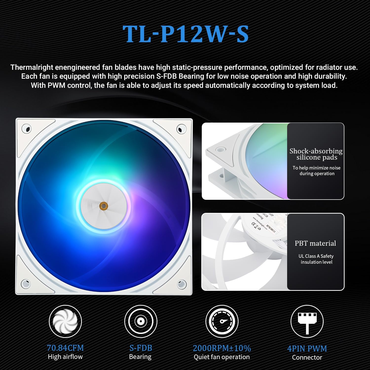 Thermalright FW360 SE ARGB White CPU AIO Cooler,PC 360 Specification Water Cooler System,IPS LCD Screen with 320 * 240 Resolution,for AM5,Intel LGA1700/1851,CPU Comes with 2-inch LCD Display