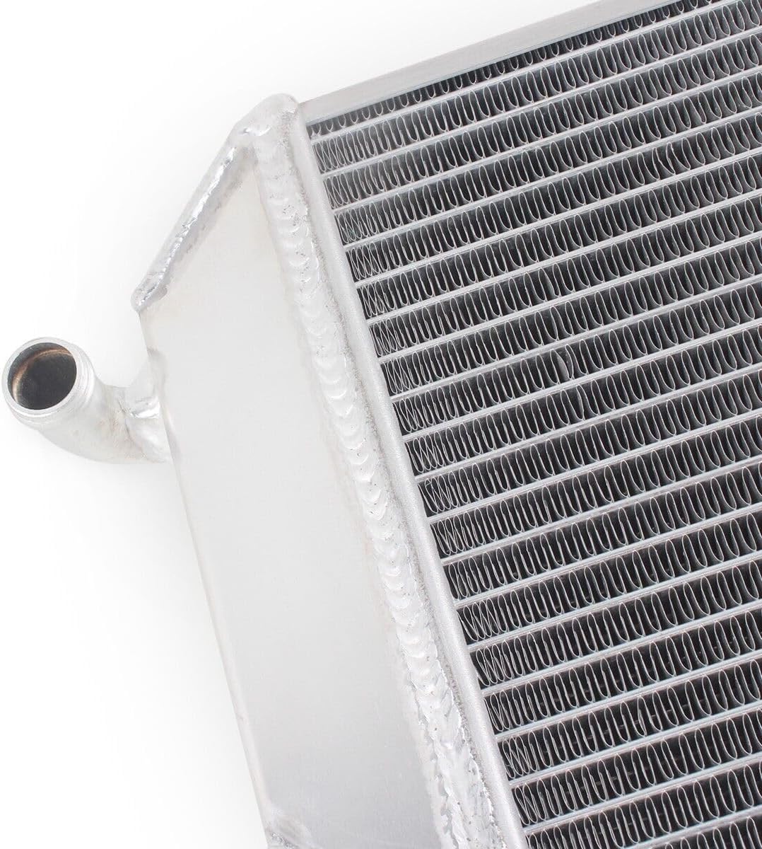 Full Aluminum Radiator Compatible with 1987-2006 Yama ha Banshee 350 YFZ350 88 89 90 91 92 93 94 95 96 97 98 99 01 02 03 04 05