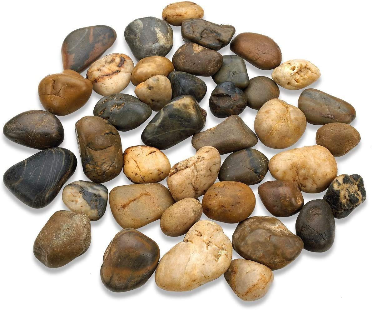 Balaji Export House Unpolished Natural River Stones for Home and Garden Decoration | Unpolished | Pebbles | Rocks (1KG) (B08SL4GDKW) Amazon Price History, Amazon Price Tracker