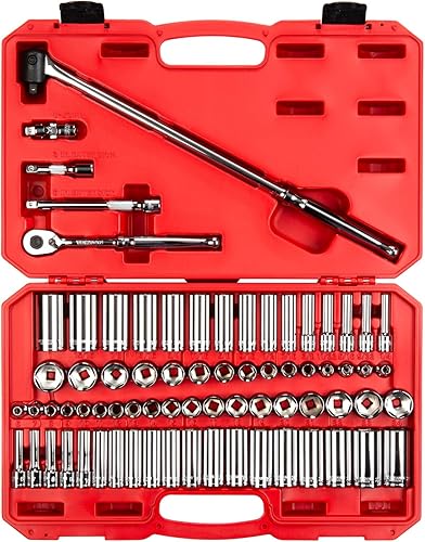 Miniatura 8 de TEKTON Juego de llaves de vaso y trinquete de 6 puntos, 34 piezas (14-1 pulg.)  SKT15101