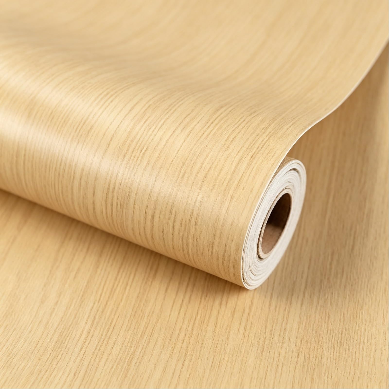 Zynqra ﻿Wood Wallpaper Peel and Stick,Self Adhesive Wall Paper Contact,Interior Wall Décor, PVC,Removable,for Cabinet Countertop Shelf Drawer Wall Door(D,L10m/393.7in*W40cm/15.8in)