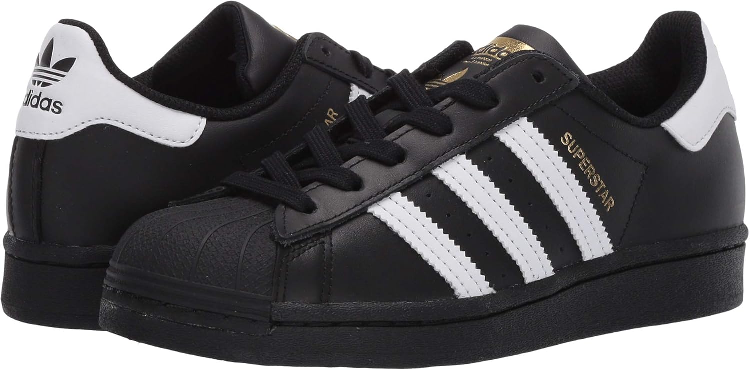 adidas Originals mens Superstar Deprecated Sneaker, Black/White/Black, 7 US