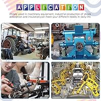 Vista 6 de Glarks Kit surtido de 280 piezas de arandelas de bloqueo de bloqueo de bloqueo de dientes internos Starlock