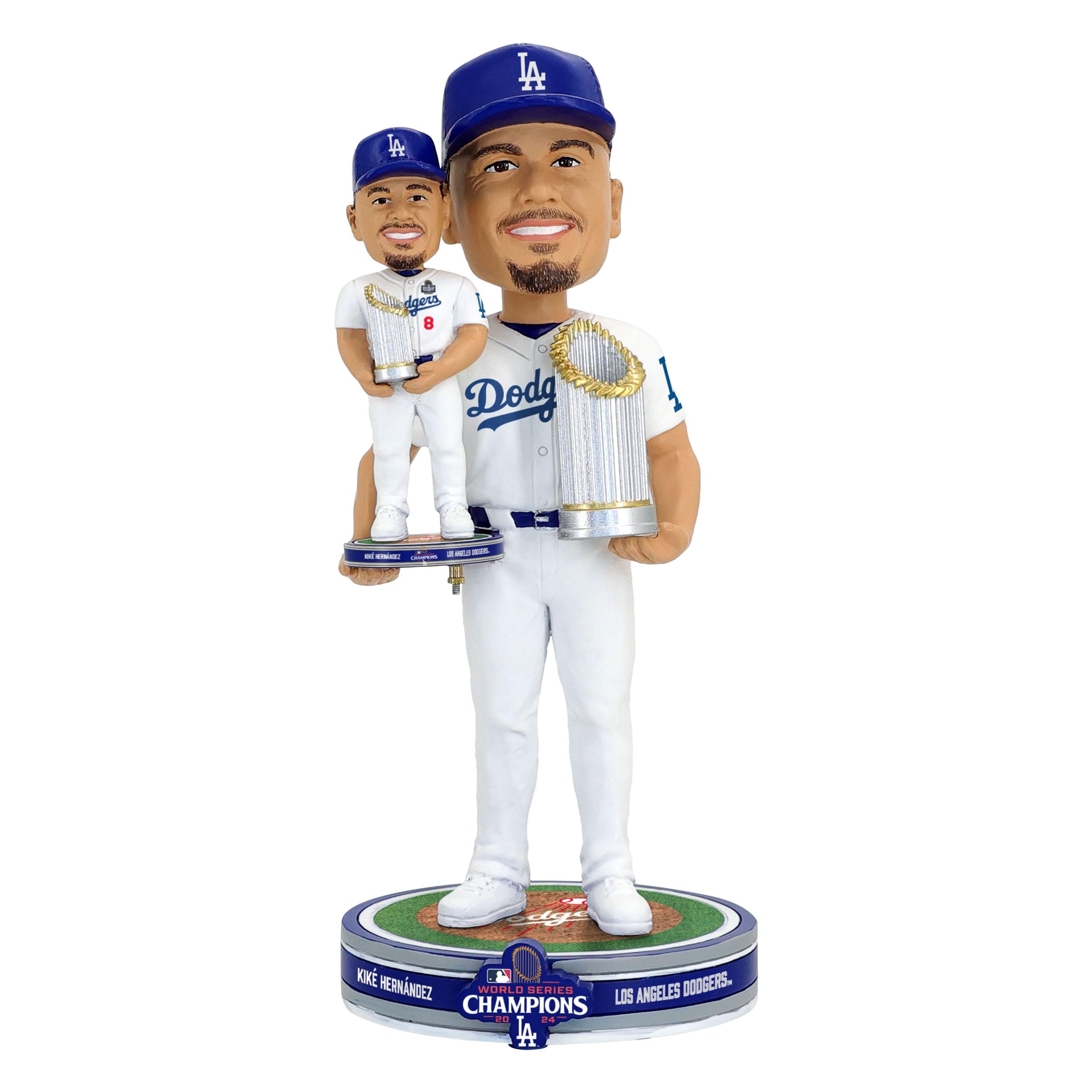 Kiké Hernández Dodgers ボブルヘッドフィギュア Enrique Hernandez Los Angeles Dodgers 2024 World Series