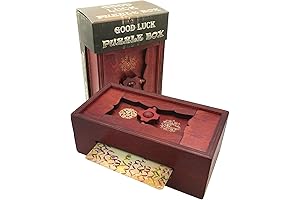 Unique Puzzle Box: A Secure Money Holder and Gift Card Stash
