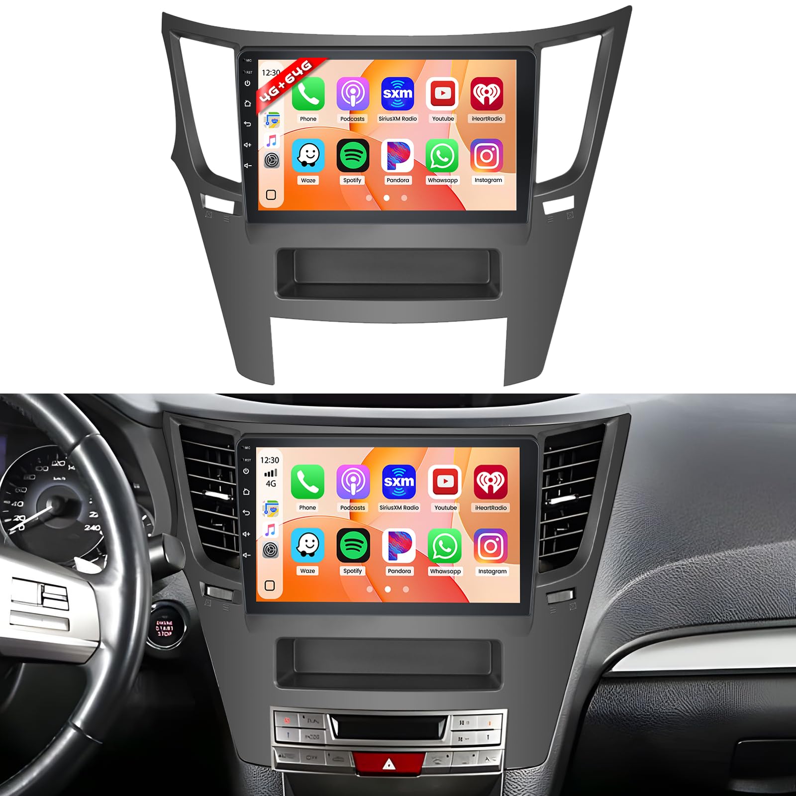 Subaru Legacy/Outback 2008-2014 Aftermarket Radio Upgrade 