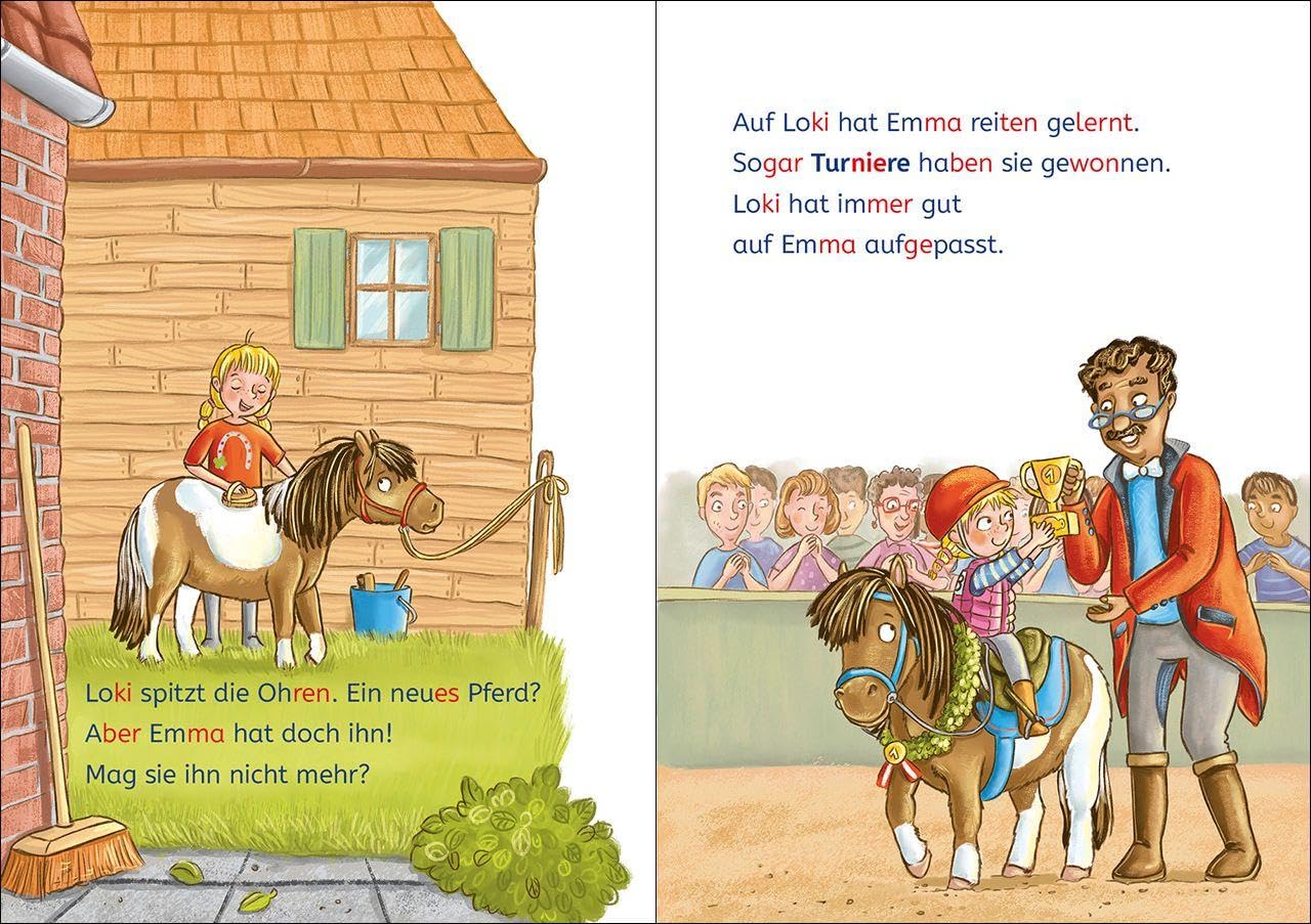 Leselöwen 1. Klasse - Eine ponystarke Freundschaft: Die Nr. 1 für den Lesestart - Mit Leselernschrift ABeZeh - Erstlesebuch für Kinder ab 6 Jahren