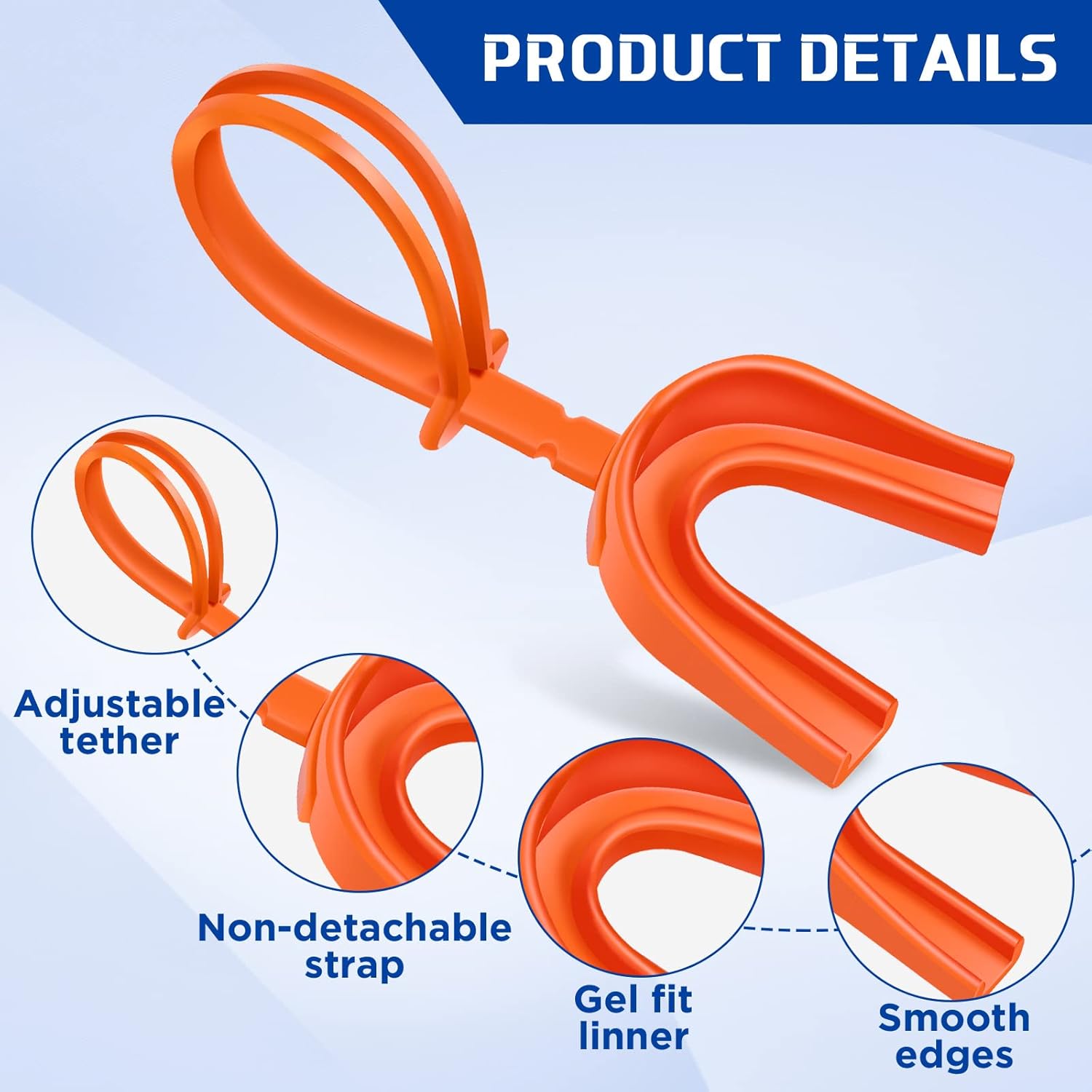 "Dunzy Strapped Mouth Guard" - Image 5