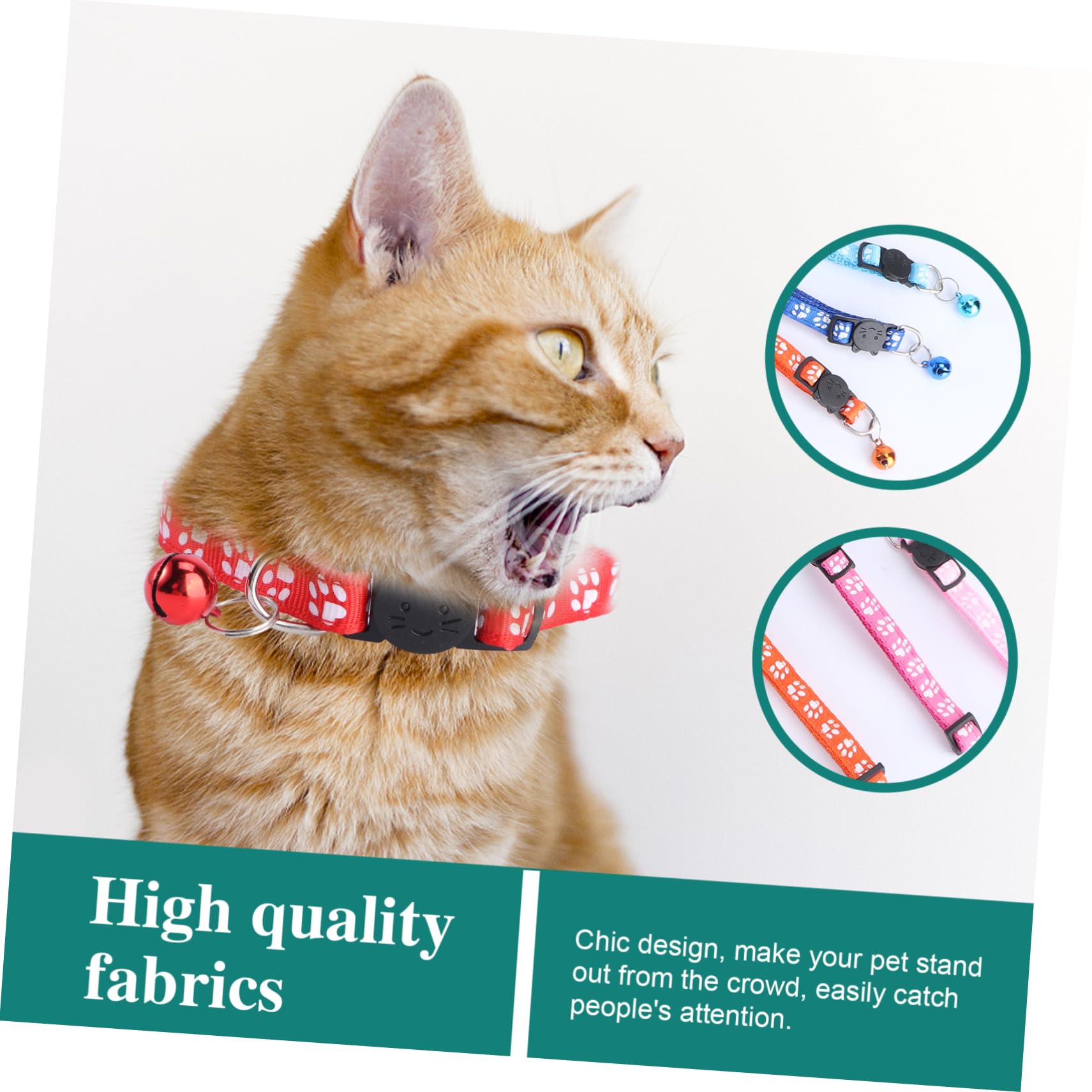 Beavorty 36pièces Collier Ajustable pour Animaux De Compagnie Collier Décoratif avec Détails Élégants pour Et Chiens
