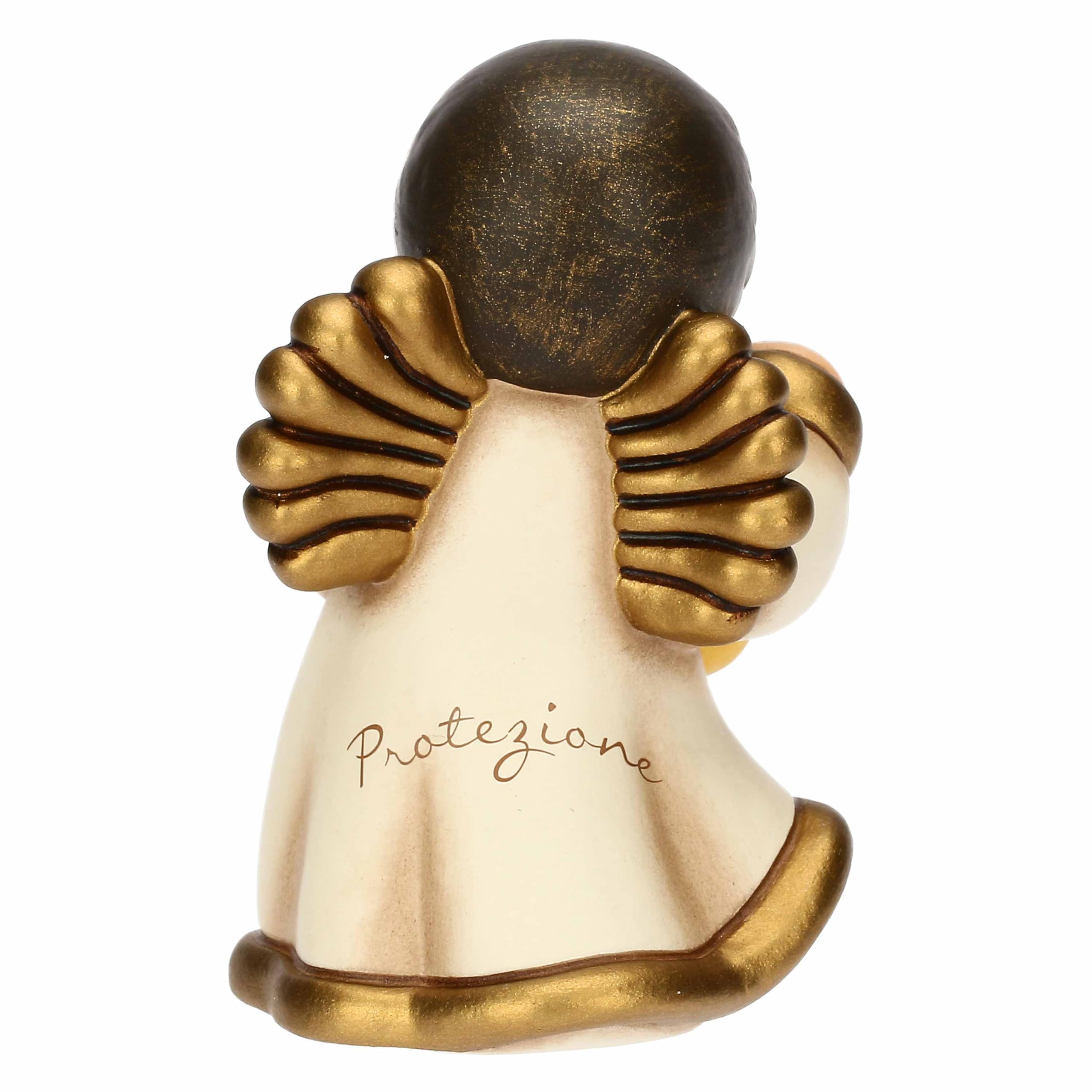 THUN - Angelo custode "Protezione"- cernamica - Collezione Angeli - 4,9 x 4,9 x 7,6 cm