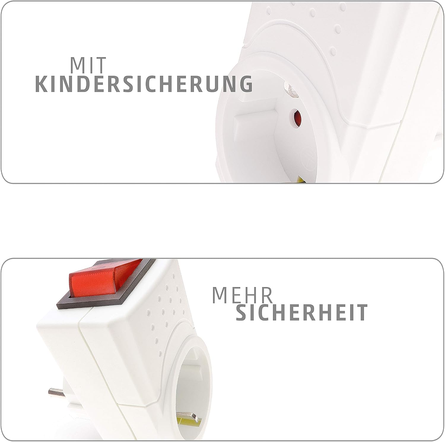 Rev Chevalier 0512085777 Adaptor with Switch, White - Image 5