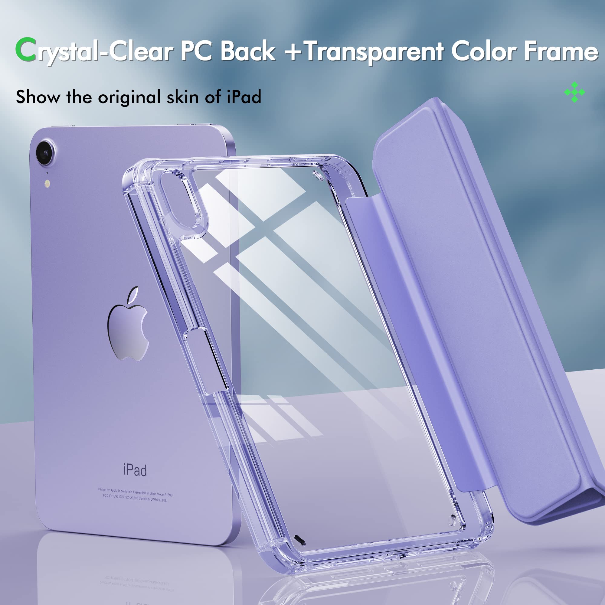 INFILAND New Hybrid iPad Mini 6 case (8.3 inch, 2021) - Image 4