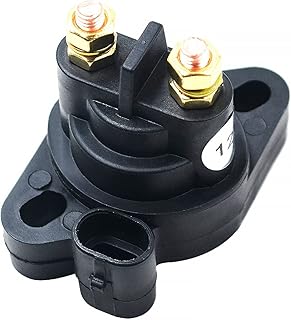 FHSJXR Starter Solenoid Relay Switch for Arctic Cat 400 450 500 550 650 700 1000 ATV 0445-058 0445-036 0445-123 0645-414 0437-102 Prowler XT Snowmobiles 12V 2-Terminal