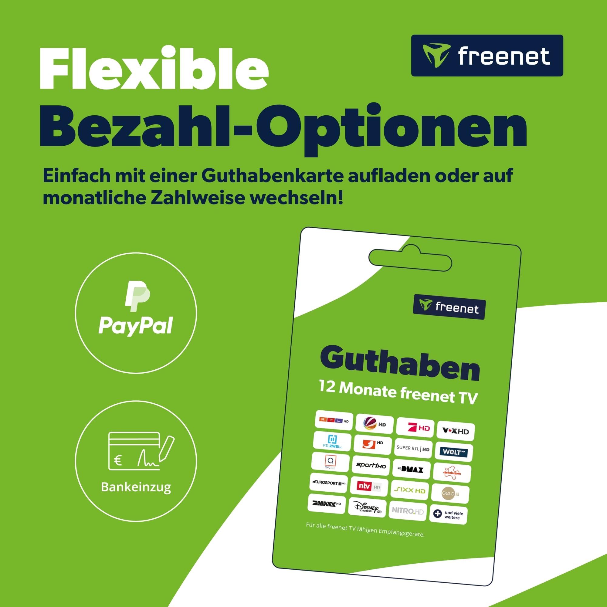Freenet TV CI+ 2.0 USB Stick DVB-T2 HD, 1 Monat freenet TV inklusive, USB-TV-Empfang für kompatible Geräte, Antennenfernsehen in Full HD