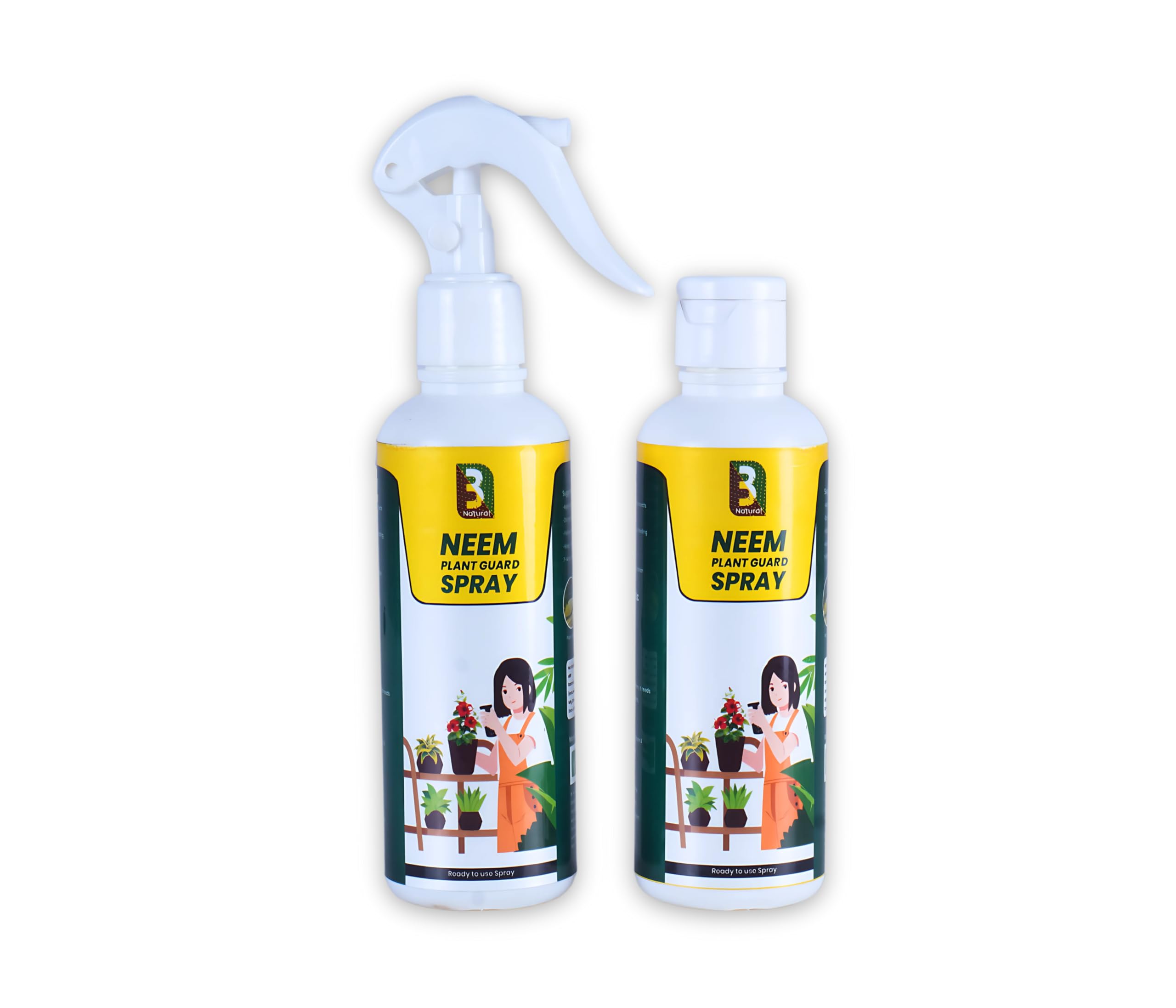 B Natural Neem oil Ready to Use 400ml Organic Cold Pressed Neem Oil Spray for Indoor and Outdoor Plants | Removes Mealybugs, Fungus and Other Pests from plants