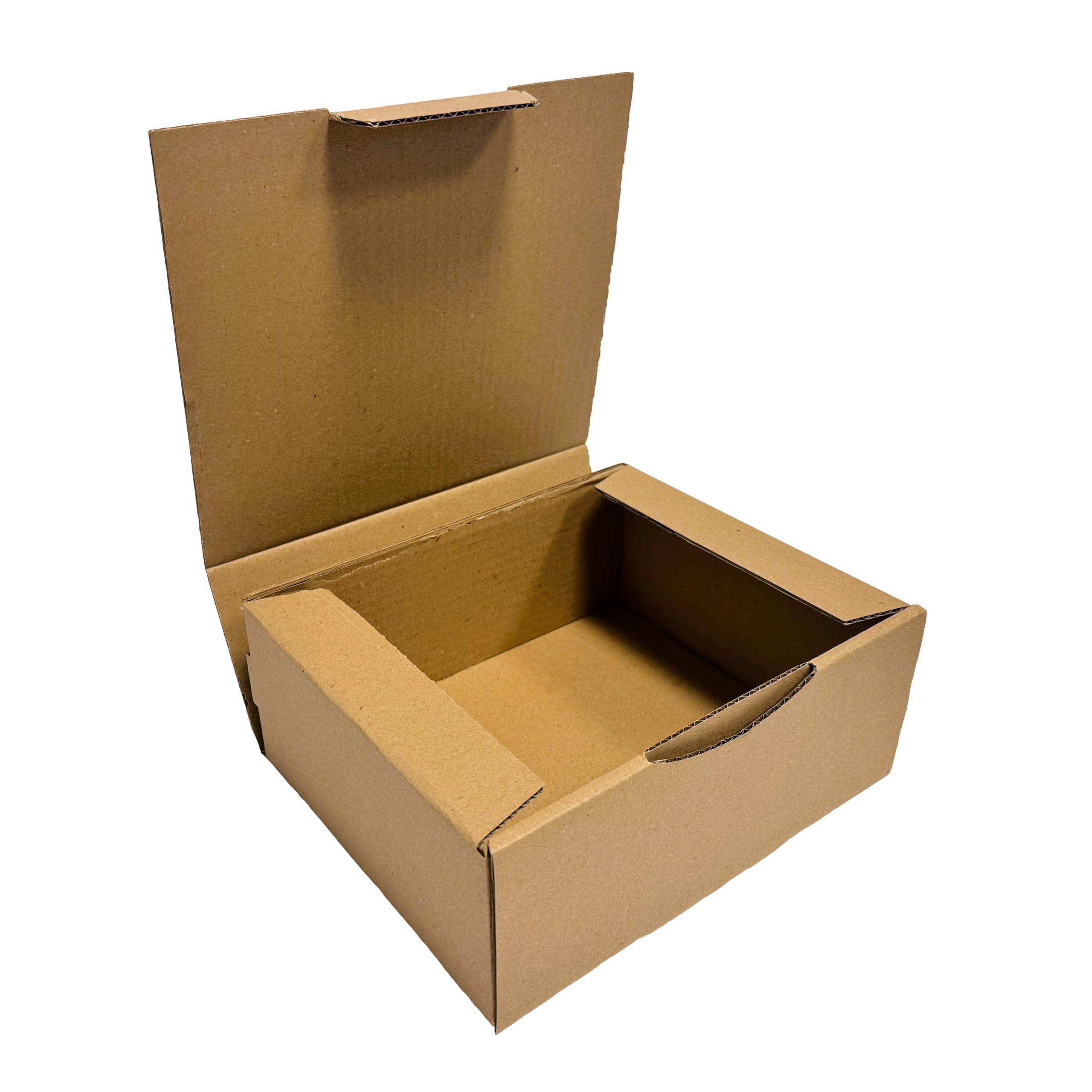 JECO - Lot de 50 boîtes postales d’expédition brunes 250 x 200 x 100mm carton dimensions boite carton boite colis expédition marron