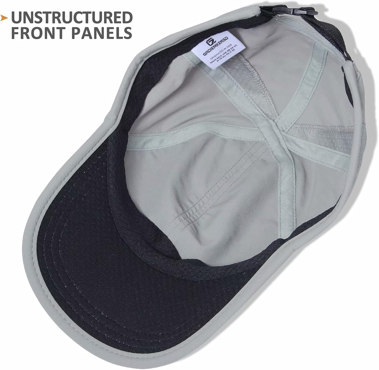 GADIEMKENSD Unstructured Hats UPF 50+ Lightweight Breathable Outdoor Cap for Men and Women - Image 3