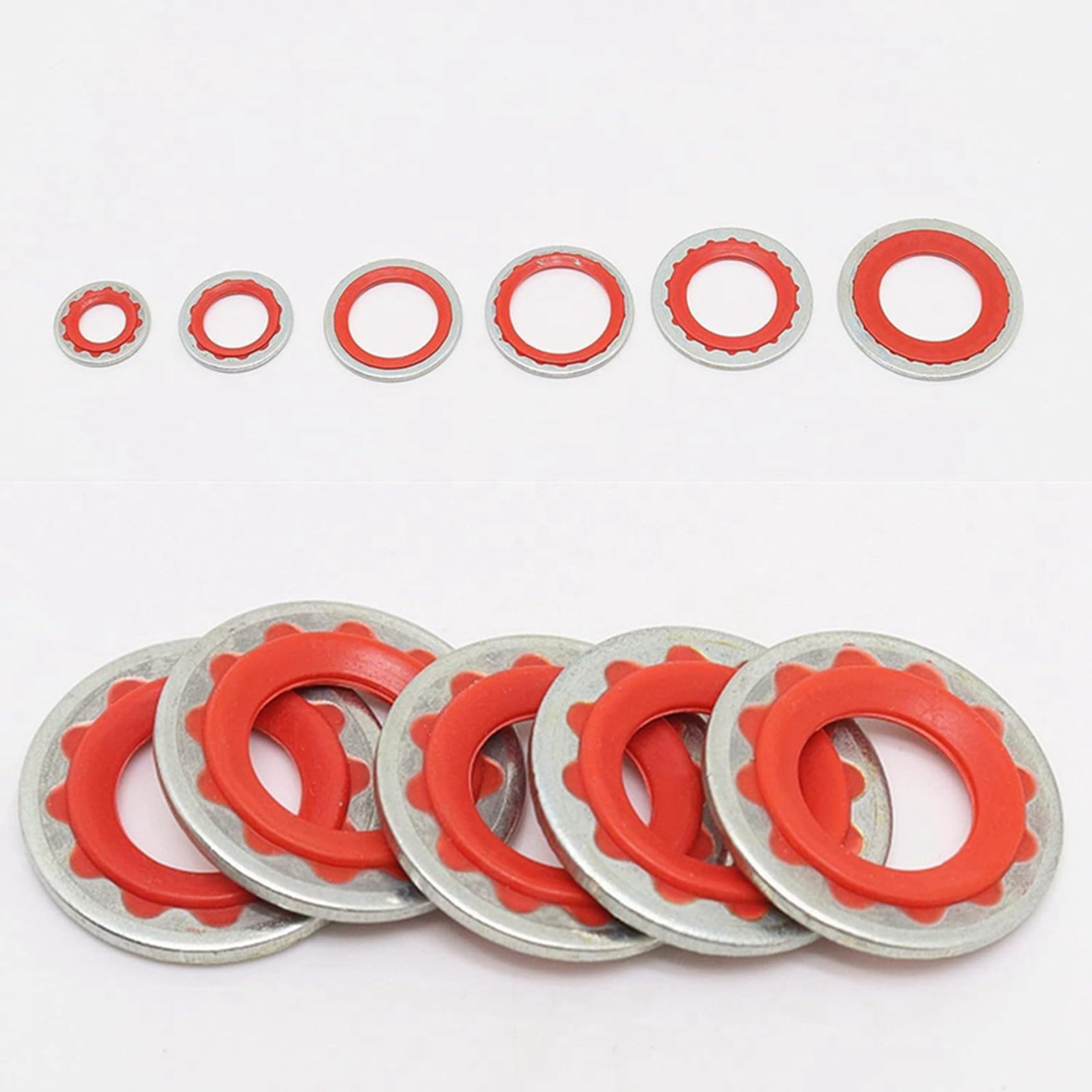 Assortimento di Guarnizioni A/C da 600 Pezzi, Guarnizioni del Compressore CA Kit di Rondelle di Tenuta Della Porta del Compressore 'Aria Condizionata per Autoveicoli