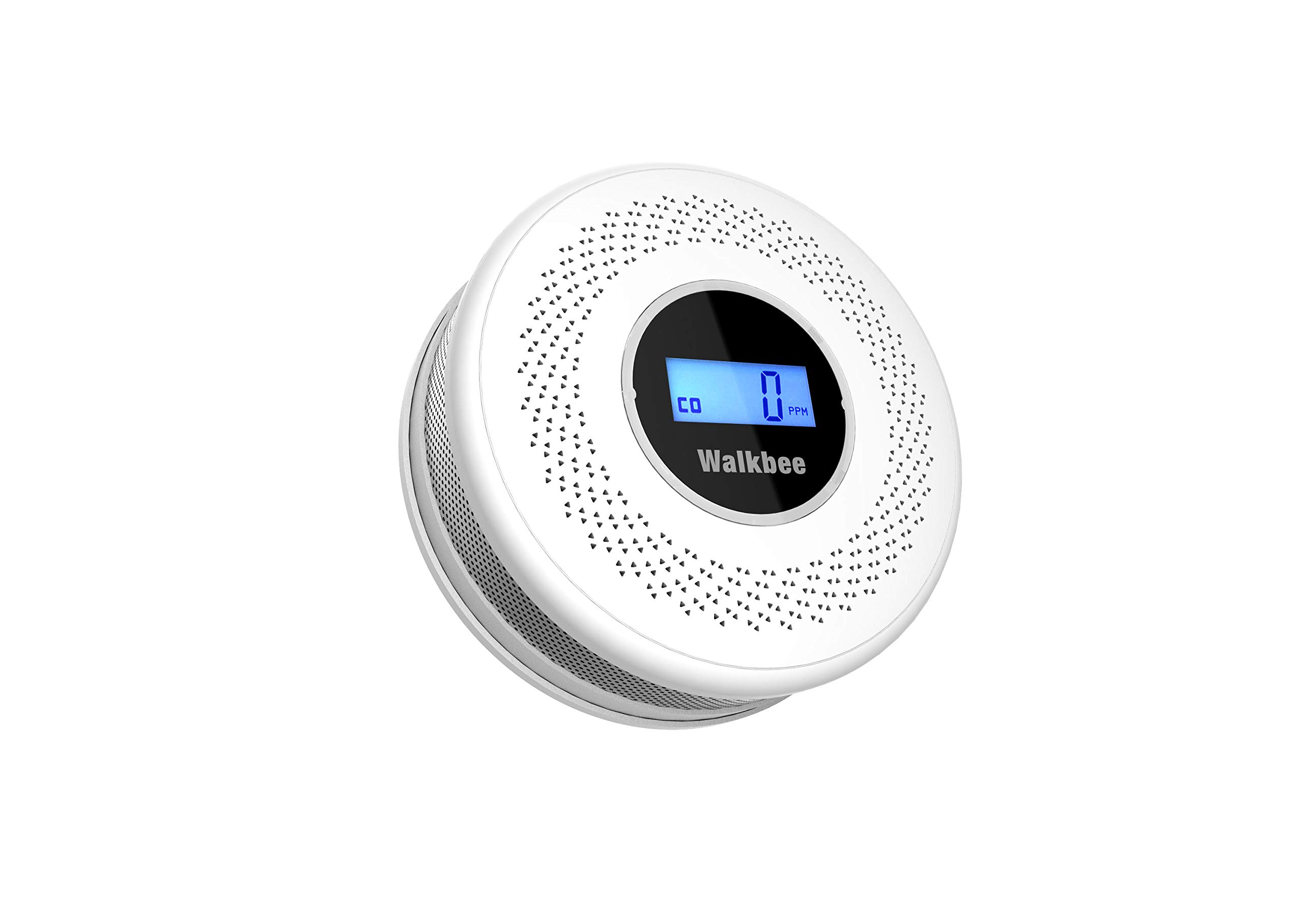 Walkbee Wireless Battery Pack Combination-Smoke-Carbon-Monoxide-detectors and Alarm,Installed in Bedroom, Kitchen, Living ...