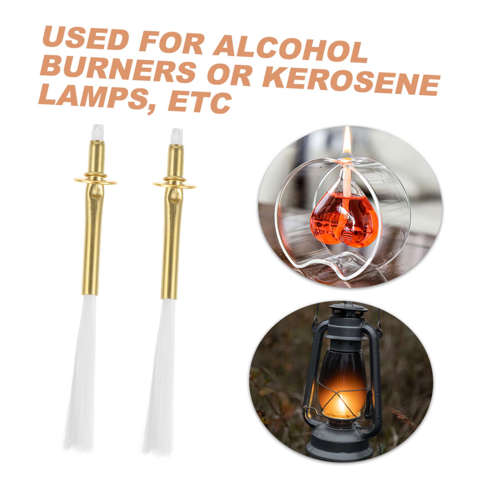 Lurrose 50stücke Öl-Lampe Dochte Für Haushaltsöl-lampen Langlebige Und Zuverlässige Ersatzdochte Für Kerosinlampen Und Tischöl-lampen Einfach Zu Verwenden Für DIY-projekte
