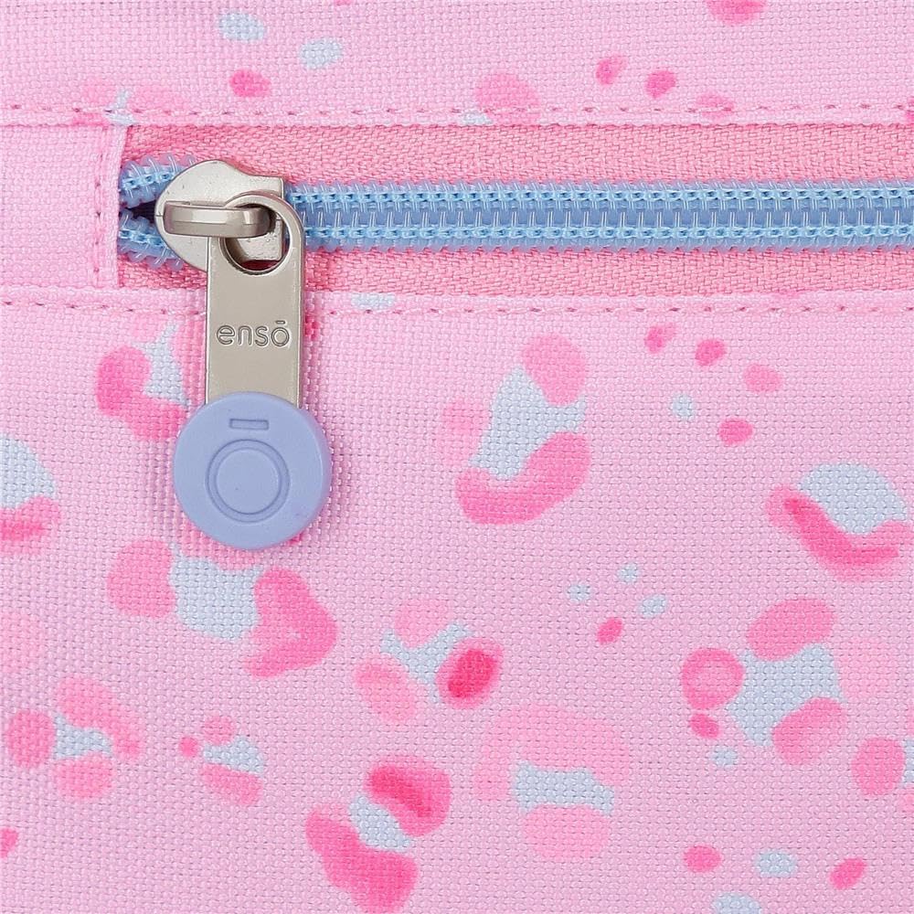 Enso Dreamer, Kulturtasche, Umhängetaschen, Perfekt Zum Organisieren, mehrere Fächer., Blue, Toiletry Bag Two Compartments Adaptable