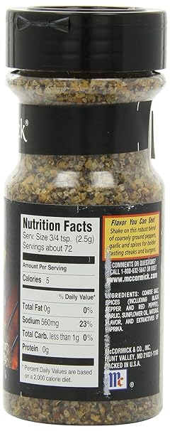 McCormick Grill Mates Montreal Steak Seasoning 6.37-Ounce Units (Pack of 6)