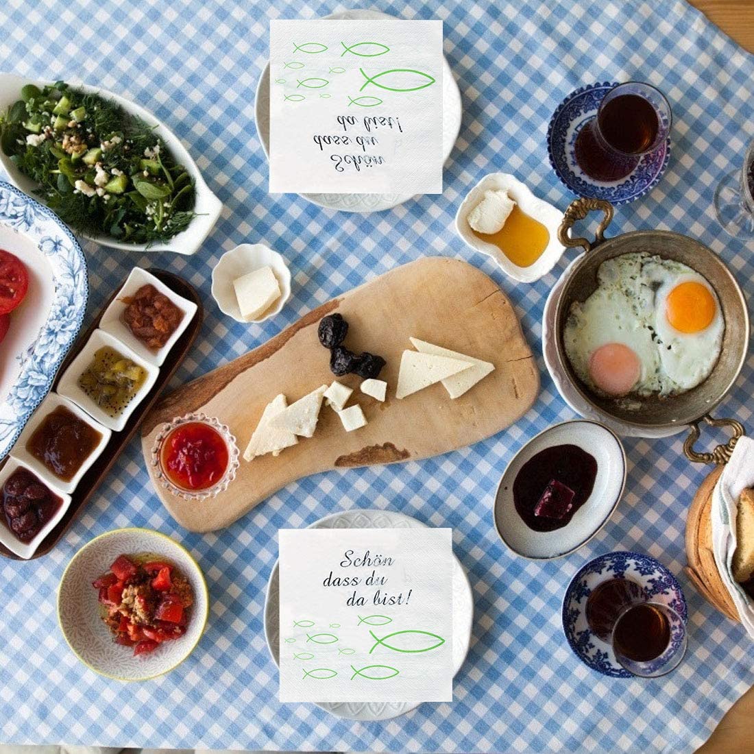 Chemin De Table En Airlaid (40 Cm X 5 M) I Décoration De Table Communion Confirmation Mariage