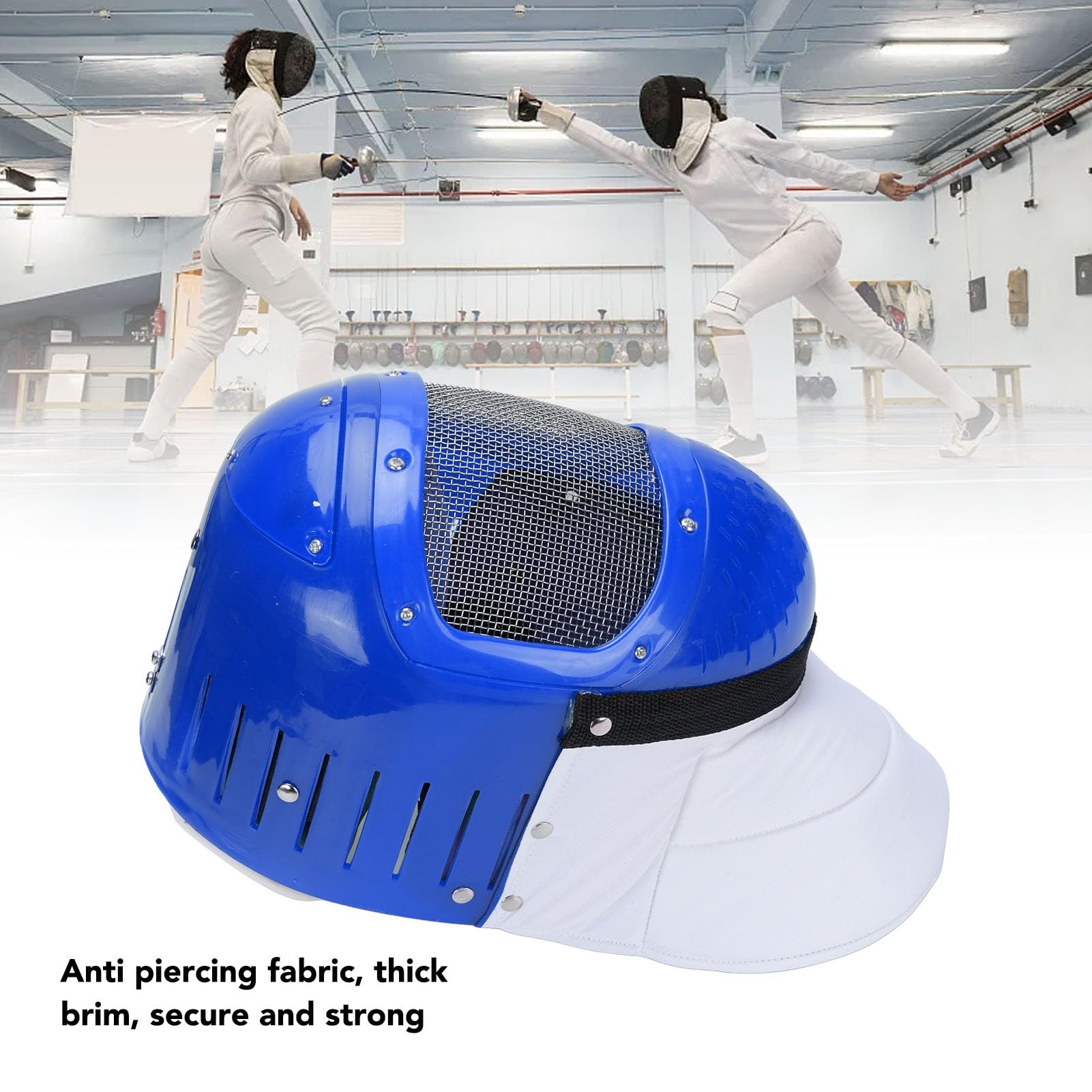Copertura protettiva per casco in rete metallica traspirante per bambini per uso in lamina di Sabre Epee