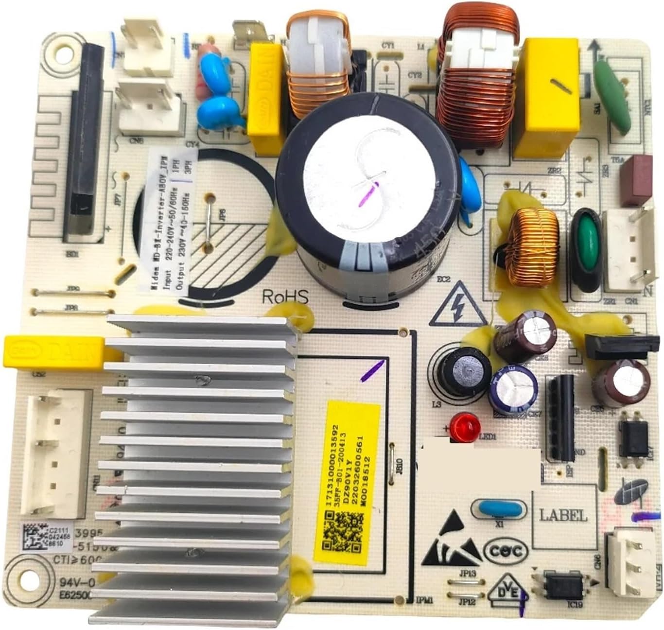Used for Refrigerator Inverter Board DZ90V1Y Compressor Driver Board 17131000013592 Motherboard Accessories