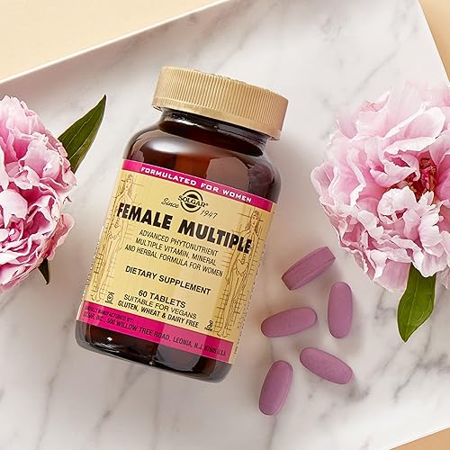 Miniatura 5 de Solgar Multivitamínico fórmula mineral y herbal para mujer fitonutriente avanzado vegano sin gluten sin lácteos 40 porciones