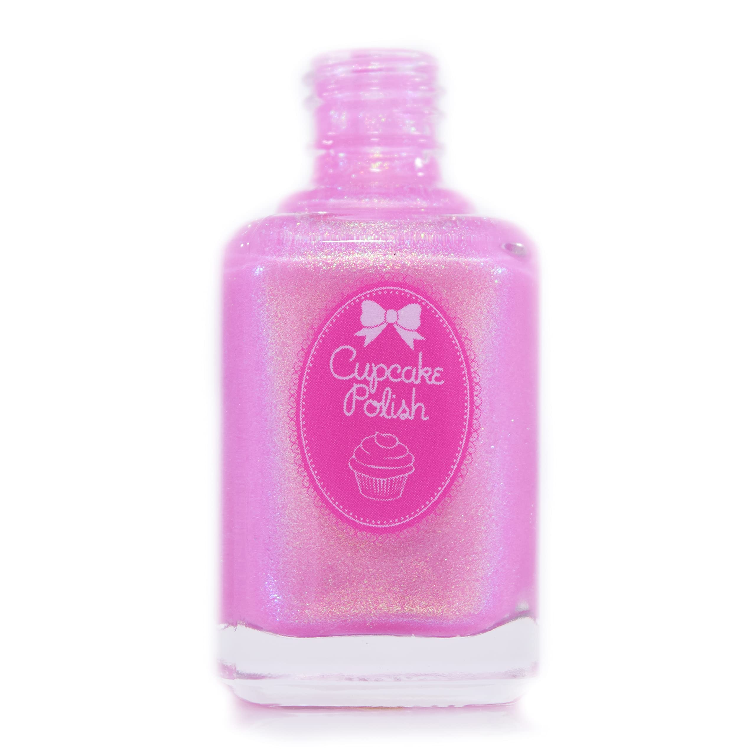 Sicilian Defense - Pink Creme Shimmer Nail Polish by Cupcake Polish