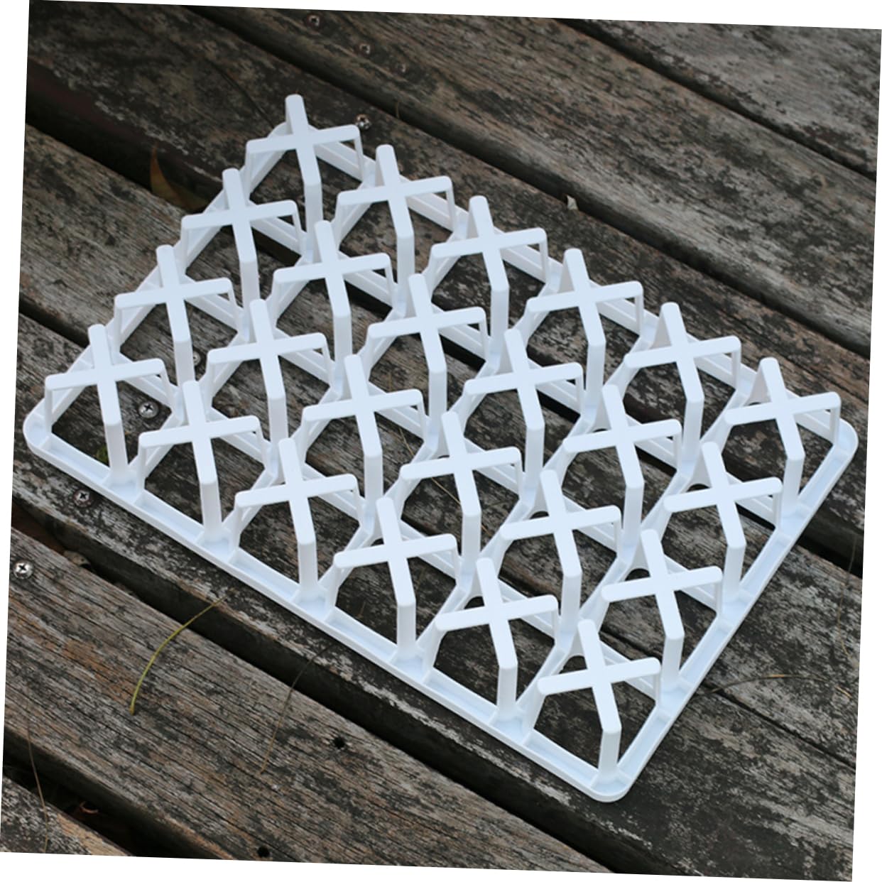 Toddmomy 6pièces Support Pour Pots De Pépinière Étagère Pour Plateaux De Germination Supports Carrés Pour Pots Cultivés Pour Serre Et Rempotage Optimise Espace Jardinage