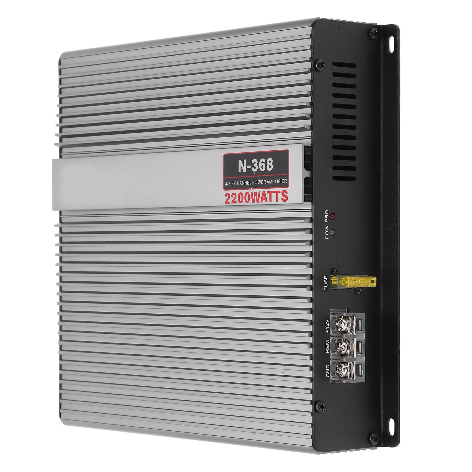 Amplificador de Audio para Automóvil 12V 2200W Ajuste Universal para